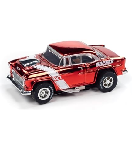 Amazon.com: Auto World Xtraction 1955 Chevy Bel Air (Yellow/White